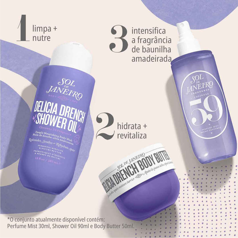 Óleo de Banho Sol de Janeiro Delicia Drench - Sephora